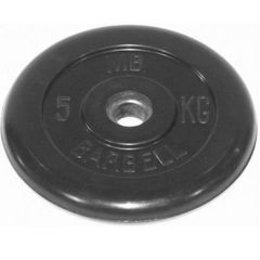 Диск обрезиненный BARBELL MB (металлическая втулка) 5 кг / диаметр 31 мм в Краснодаре в магазине SportPanda Диск обрезиненный BARBELL MB (металлическая втулка) 5 кг / диаметр 31 мм – фото
