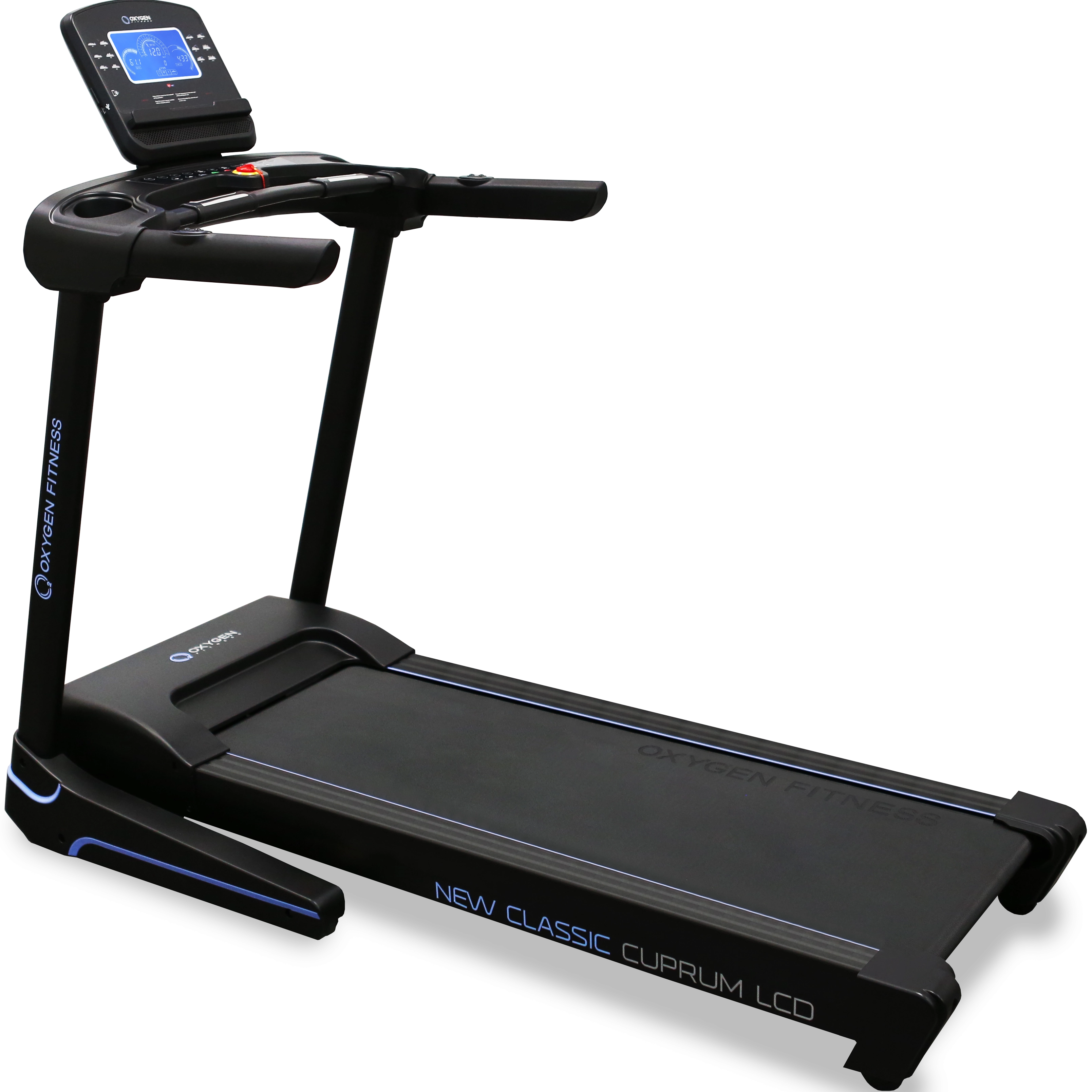 Беговая дорожка OXYGEN FITNESS NEW CLASSIC CUPRUM LCD, электрическая, для дома в Краснодаре в магазине SportPanda Беговая дорожка OXYGEN FITNESS NEW CLASSIC CUPRUM LCD, электрическая, для дома – фото