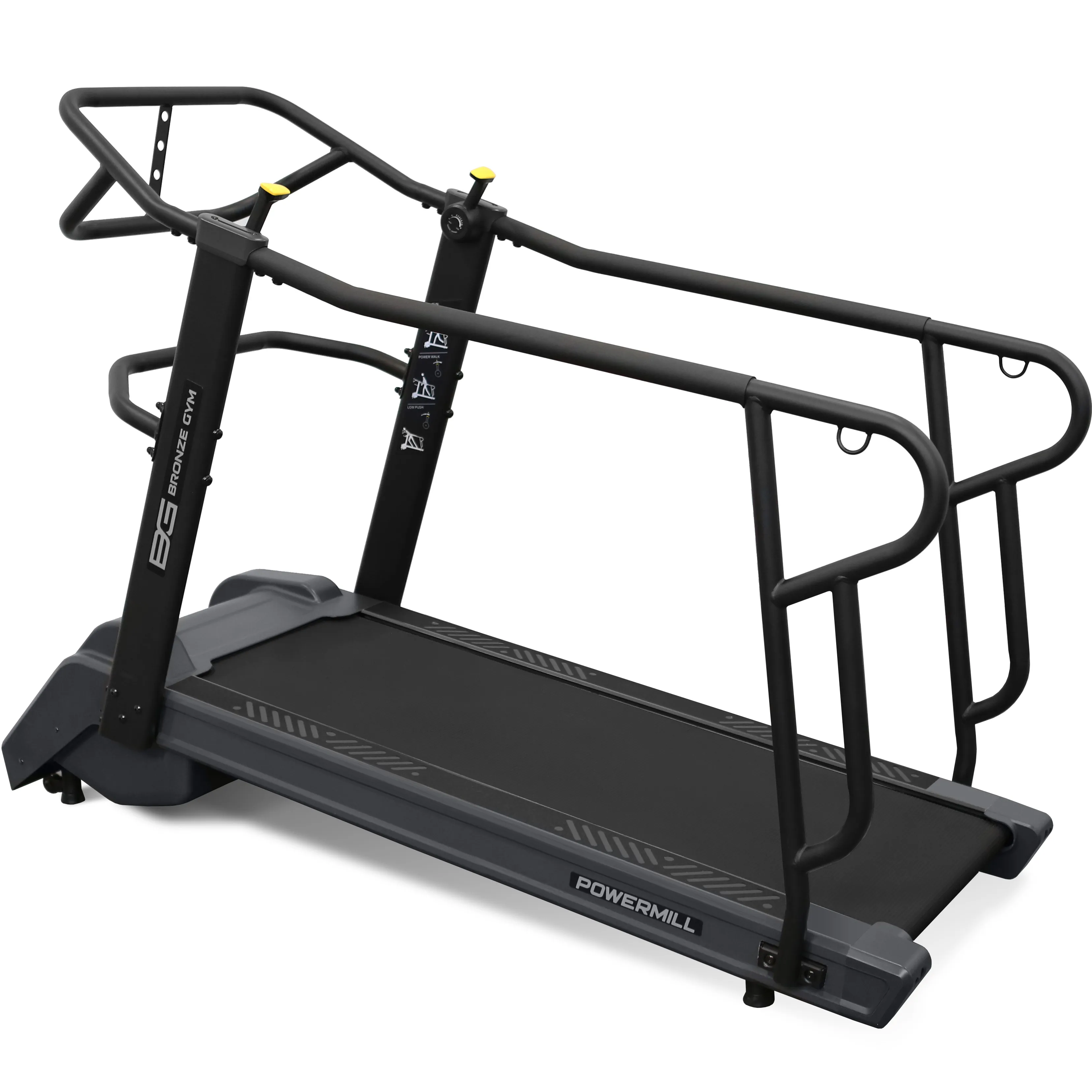 Беговая дорожка BRONZE GYM POWERMILL, механическая, для зала в Краснодаре в магазине SportPanda Беговая дорожка BRONZE GYM POWERMILL, механическая, для зала – фото
