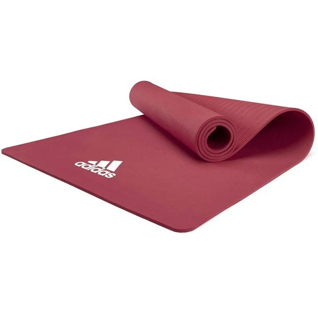 Коврик для йоги и фитнеса Adidas ADYG-10100MR, 8 мм, «загадочно-красный» в Краснодаре в магазине SportPanda Коврик для йоги и фитнеса Adidas ADYG-10100MR, 8 мм, «загадочно-красный» – фото