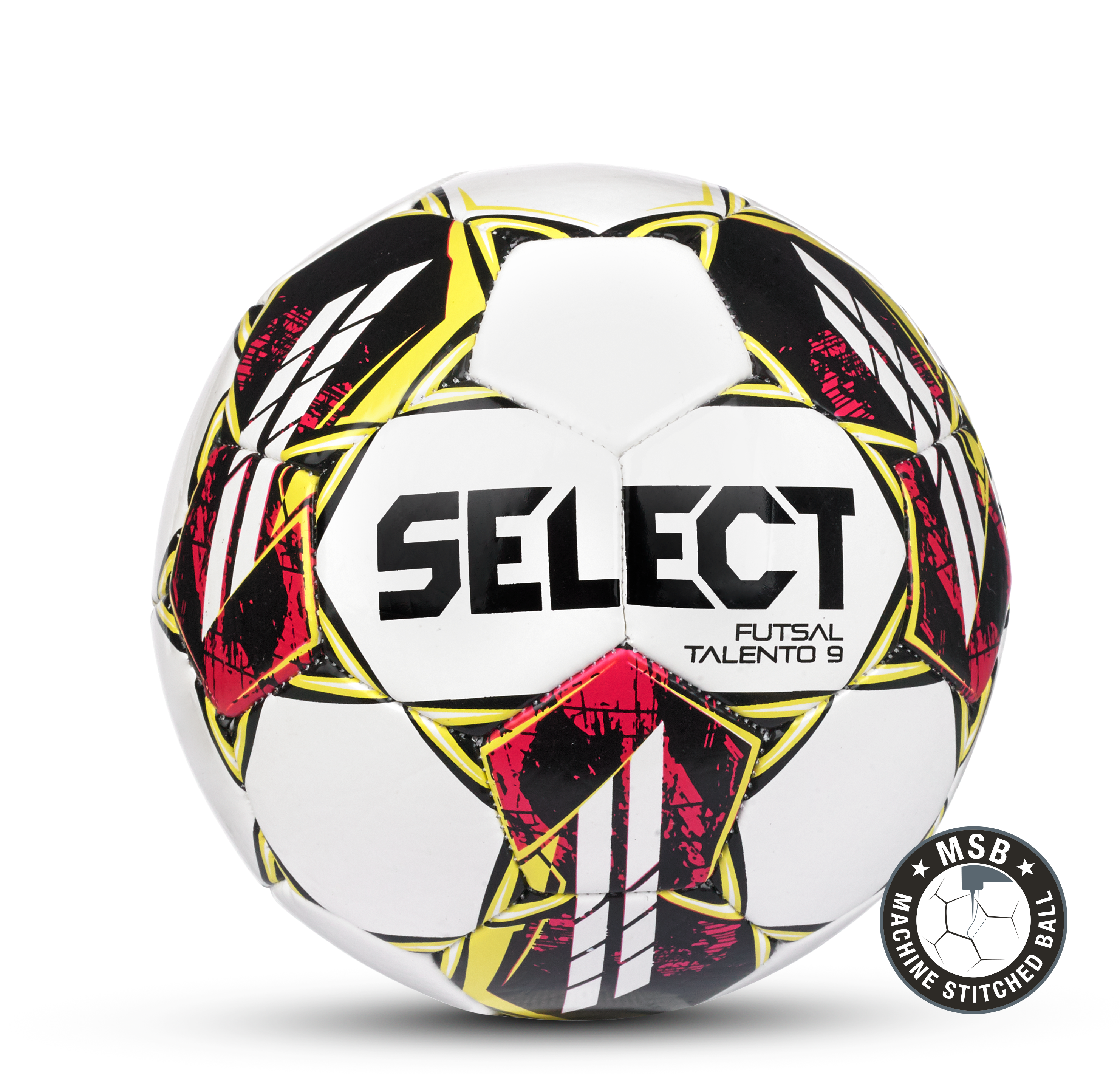 Футзальный  мяч Select Futsal Talento 9 v22, 49,5-51,5 см, бел-желт, арт. 1060460005 в Краснодаре в магазине SportPanda Футзальный  мяч Select Futsal Talento 9 v22, 49,5-51,5 см, бел-желт, арт. 1060460005 – фото