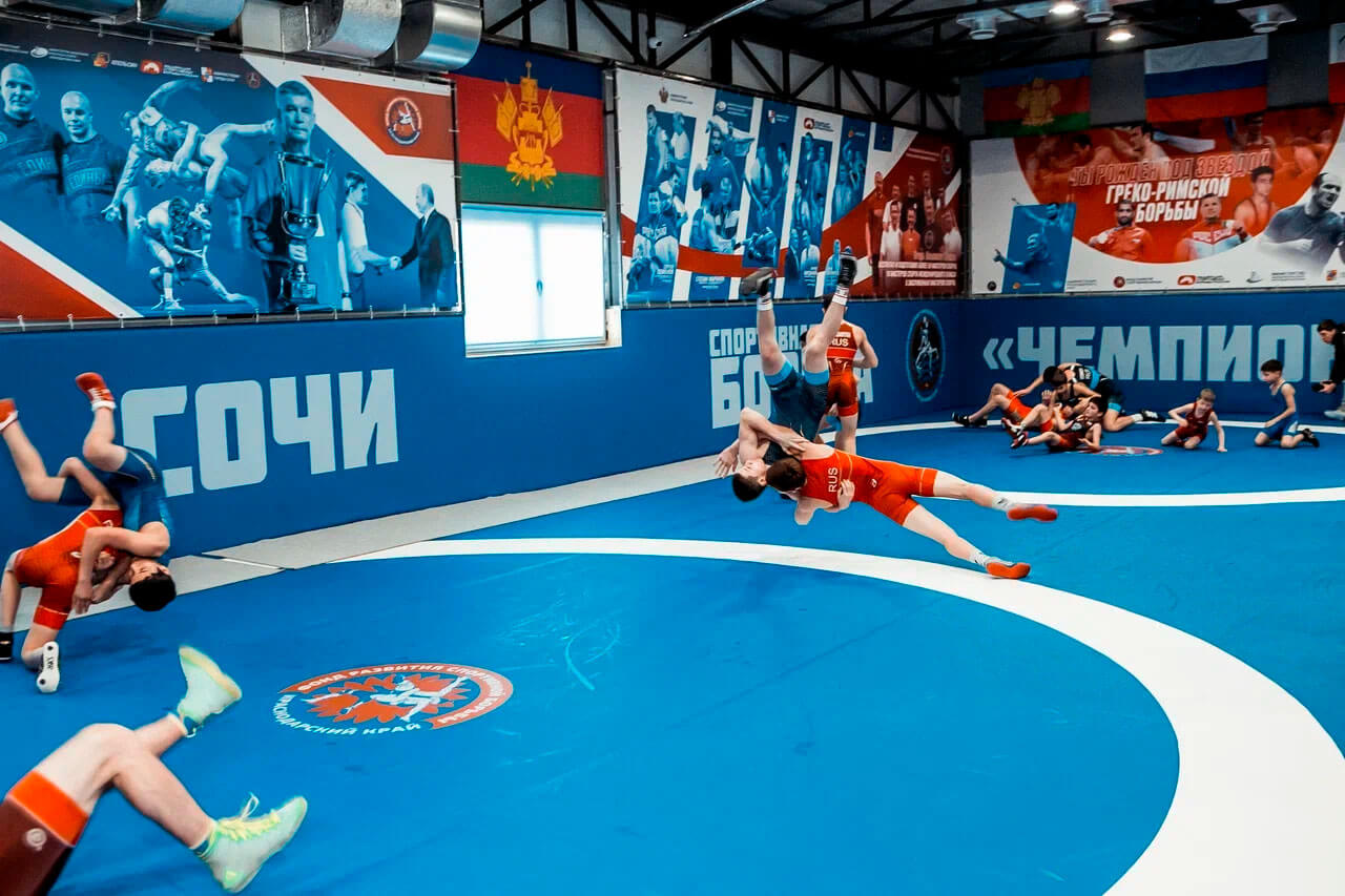 Зал спортивной борьбы «Чемпион» (Сочи) Зал спортивной борьбы «Чемпион» (Сочи)