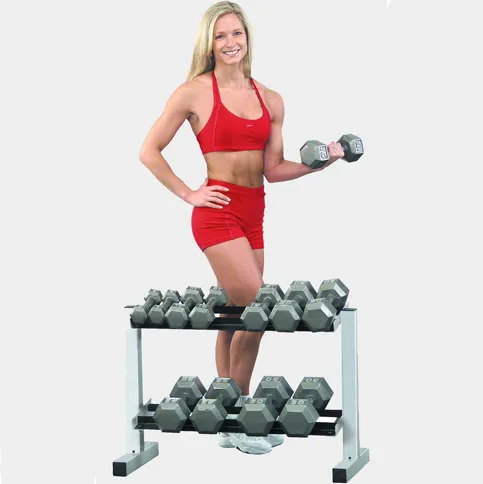 Стойка для гантелей домашняя BODY SOLID (5 пар) Powerline PDR282 в Краснодаре в магазине SportPanda Стойка для гантелей домашняя BODY SOLID (5 пар) Powerline PDR282 – фото