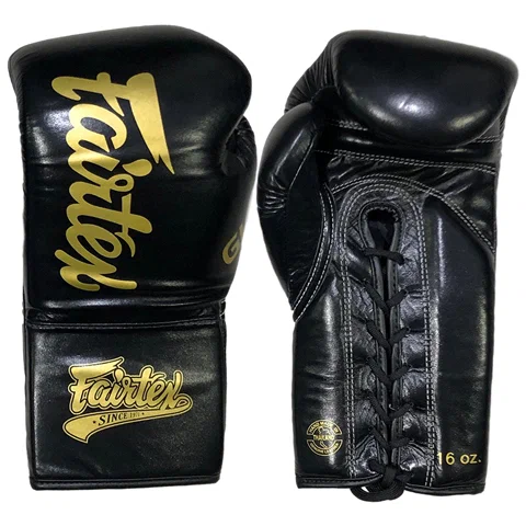 Перчатки для кикбоксинга Fairtex BGLG1 GLORY KICKBOXING, чёрный в Краснодаре в магазине SportPanda Перчатки для кикбоксинга Fairtex BGLG1 GLORY KICKBOXING, чёрный – фото