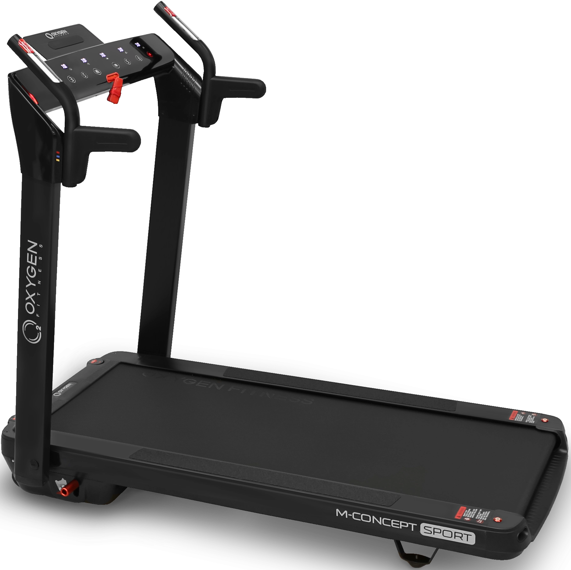 Беговая дорожка OXYGEN FITNESS M-CONCEPT SPORT (BLACK), электрическая, для дома, чёрный в Краснодаре в магазине SportPanda Беговая дорожка OXYGEN FITNESS M-CONCEPT SPORT (BLACK), электрическая, для дома, чёрный – фото
