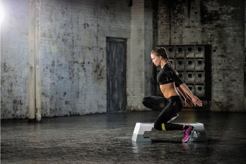 Степ-платформа Reebok RAEL-11150BL, 3 уровня, синий – фото