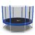 Батут DFC Trampoline Fitness с сеткой 12ft Синий в Краснодаре в магазине SportPanda Батут DFC Trampoline Fitness с сеткой 12ft Синий – фото