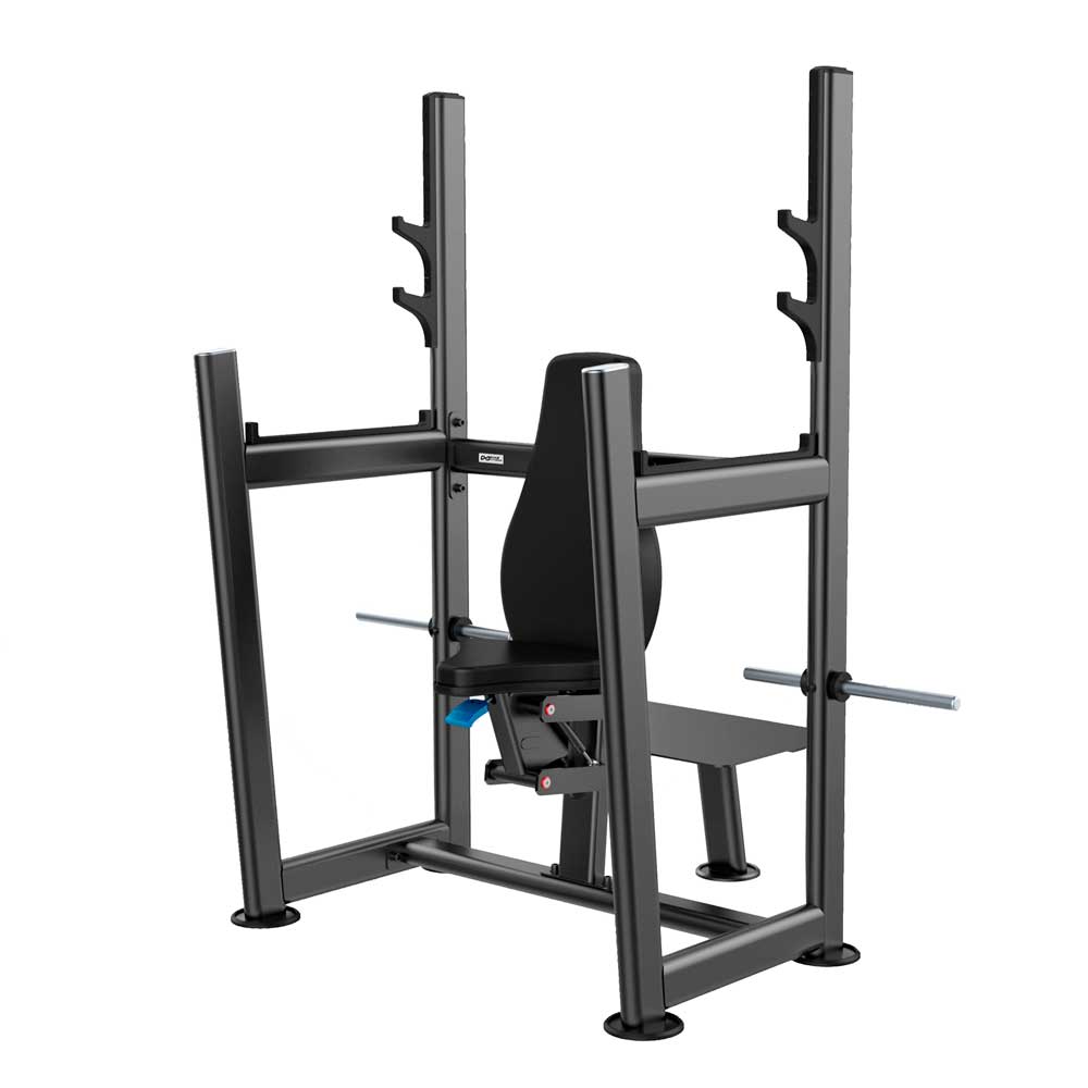 Скамья для вертикального жима штанги (Olympic Seated Bench) U-2051 в Краснодаре в магазине SportPanda Скамья для вертикального жима штанги (Olympic Seated Bench) U-2051 – фото