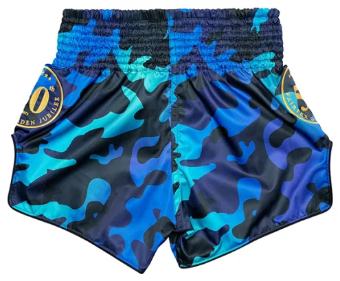 Шорты для тайского бокса и кикбосинга Fairtex BS1916 Golden Jubilee Shorts «Luster» – фото