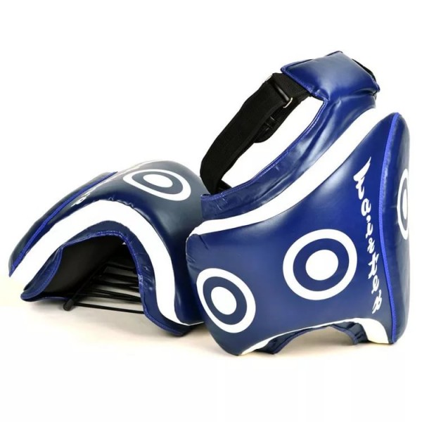  Защита тренера (костюм) Fairtex Thigh Pads TP3, для Лоу-Кик, синий