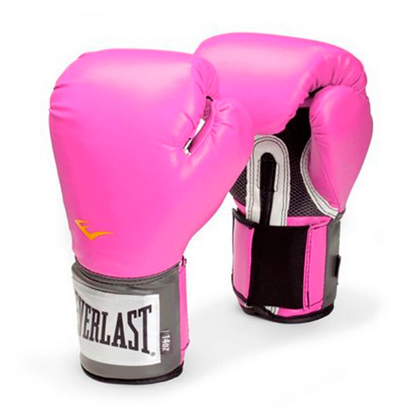 Детские боксерские перчатки Everlast PU Pro Style Anti-MB, тренировочные, розовый в Краснодаре в магазине SportPanda Детские боксерские перчатки Everlast PU Pro Style Anti-MB, тренировочные, розовый – фото