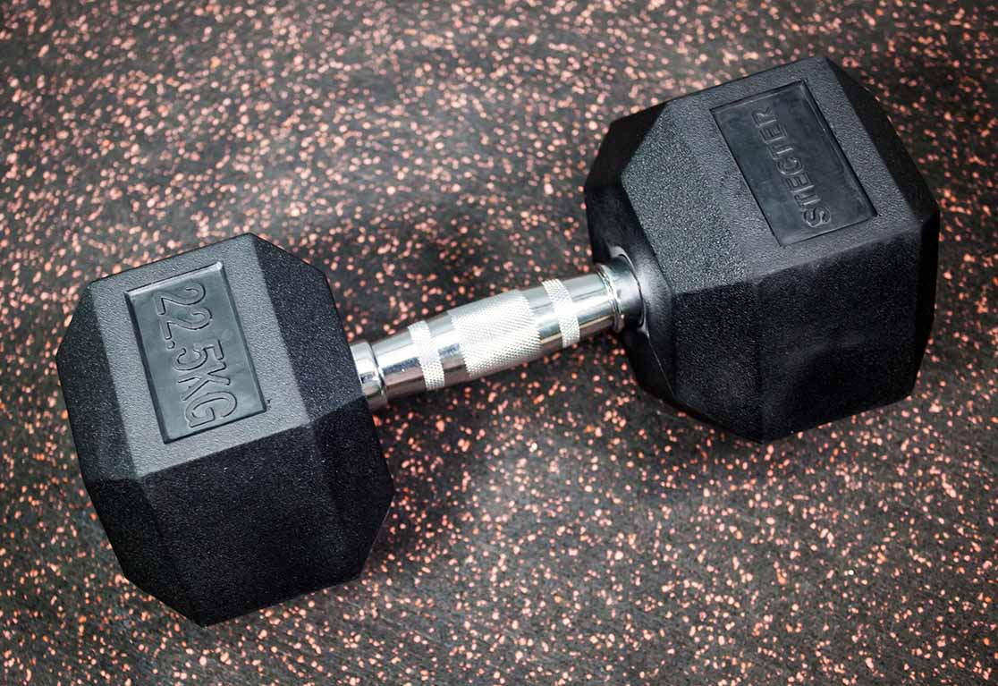Гантель шестигранная (гексагональная) STECTER, 22.5 кг в Краснодаре в магазине SportPanda Гантель шестигранная (гексагональная) STECTER, 22.5 кг – фото