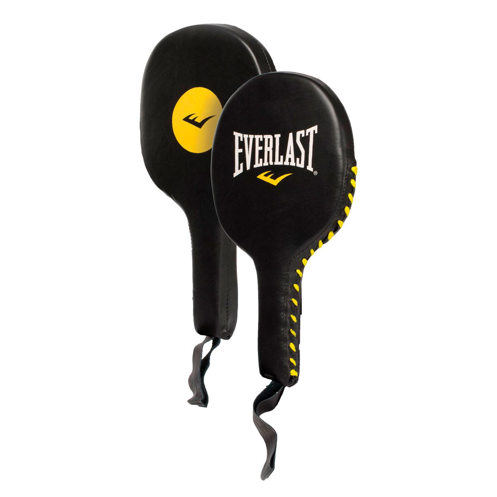 Лапы-ракетки Everlast Leather Punch Paddles в Краснодаре в магазине SportPanda Лапы-ракетки Everlast Leather Punch Paddles – фото