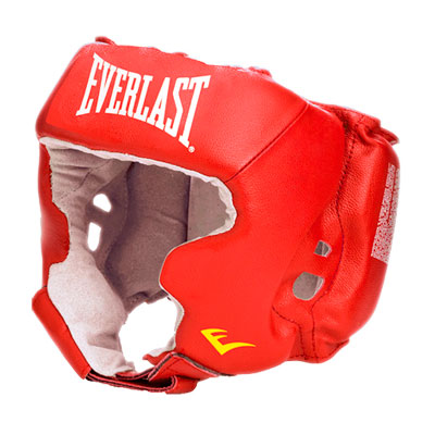 Шлем боксерский Everlast USA Boxing Cheek с защитой щек, для соревнований, красный, L, красный Шлем боксерский Everlast USA Boxing Cheek с защитой щек, для соревнований, красный, L, красный