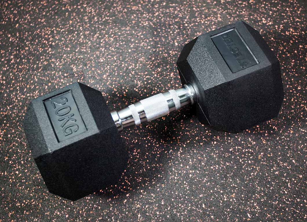 Гантель шестигранная (гексагональная) STECTER, 20 кг в Краснодаре в магазине SportPanda Гантель шестигранная (гексагональная) STECTER, 20 кг – фото