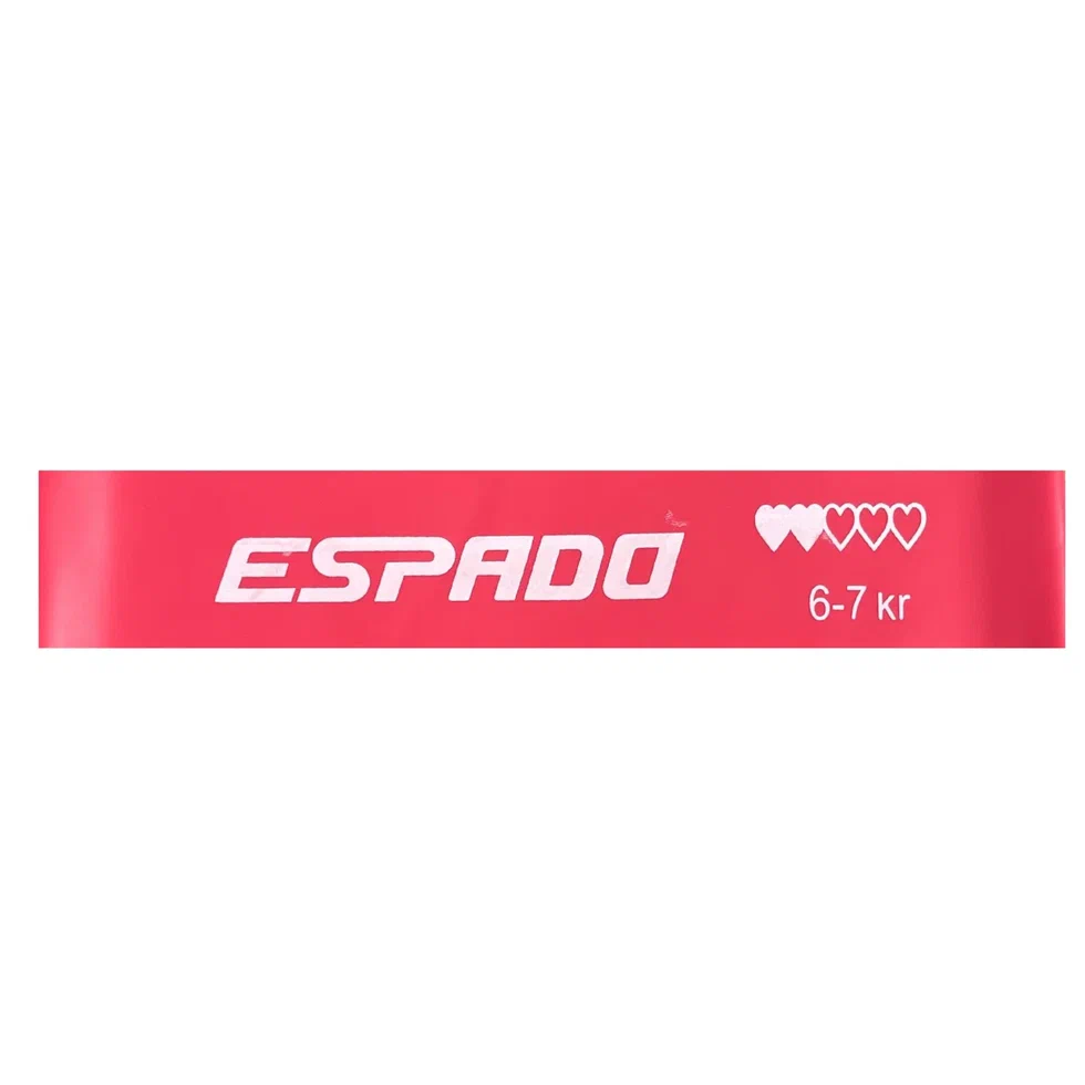 Силовая лента / ленточный эспандер ESPADO ES26101K 6-7 кг, розовый в Краснодаре в магазине SportPanda Силовая лента / ленточный эспандер ESPADO ES26101K 6-7 кг, розовый – фото