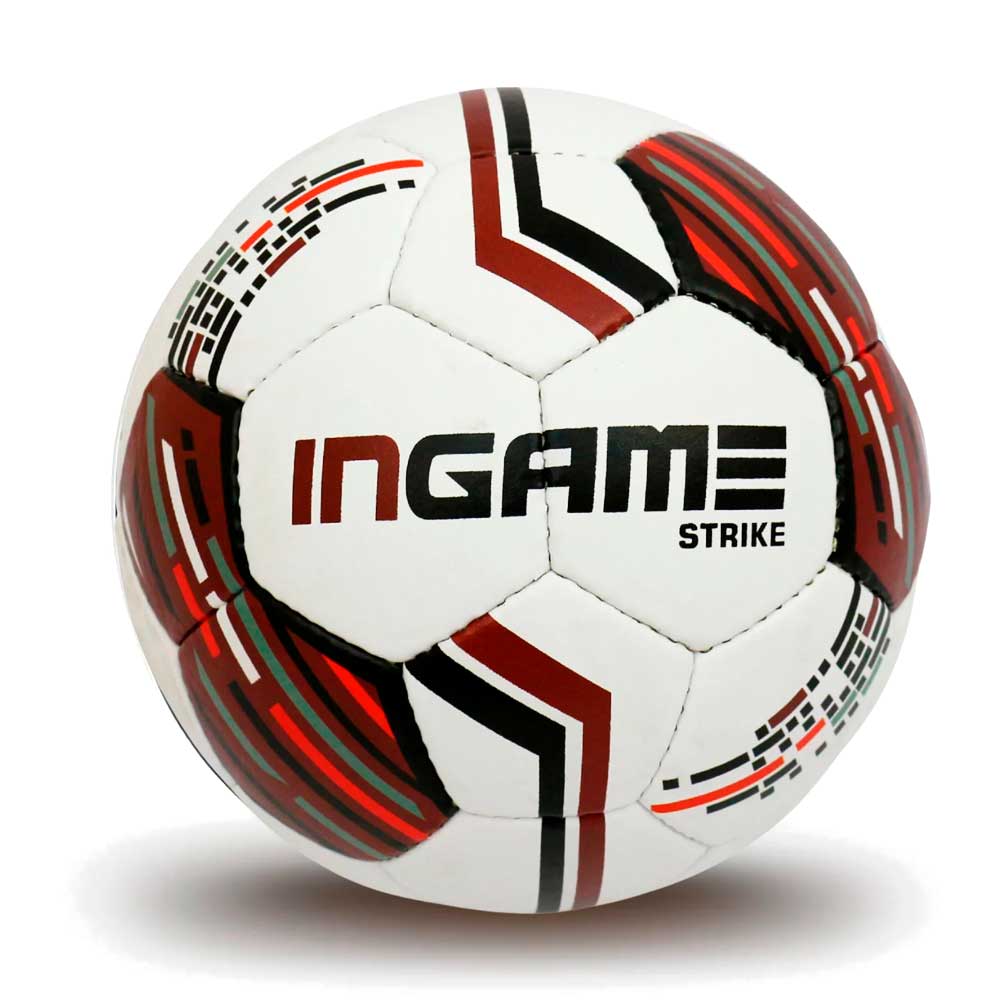 Мяч футбольный INGAME STRIKE IFB-127, №5, бело-красный в Краснодаре в магазине SportPanda Мяч футбольный INGAME STRIKE IFB-127, №5, бело-красный – фото