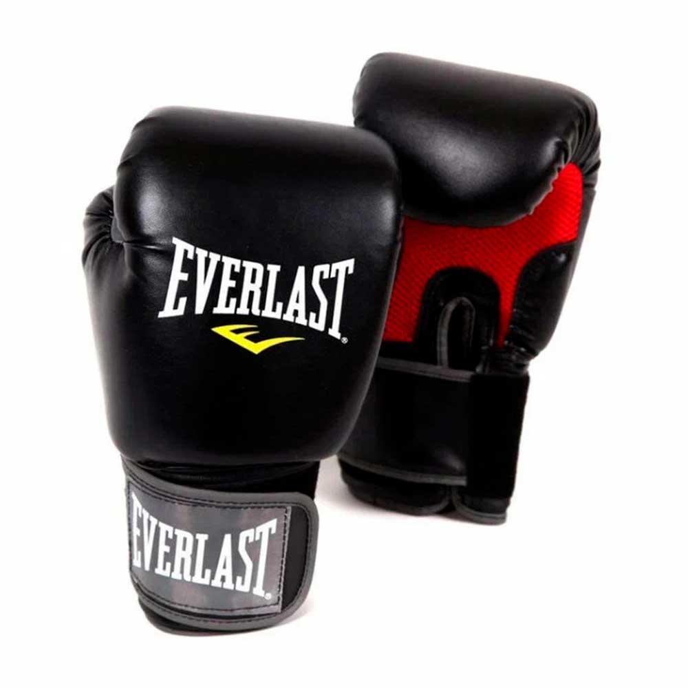 Перчатки для ММА Everlast Pro Style Muay Thai, тренировочные, чёрный в Краснодаре в магазине SportPanda Перчатки для ММА Everlast Pro Style Muay Thai, тренировочные, чёрный – фото