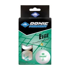 Мячики для н/тенниса DONIC ELITE 1* 40+, 6 штук, белый в Краснодаре в магазине SportPanda Мячики для н/тенниса DONIC ELITE 1* 40+, 6 штук, белый – фото