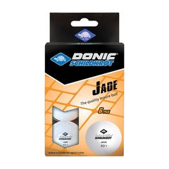 Мячики для н/тенниса DONIC JADE 40+, 6 штук, белый new в Краснодаре в магазине SportPanda Мячики для н/тенниса DONIC JADE 40+, 6 штук, белый new – фото