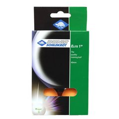 Мячики для н/тенниса DONIC ELITE 1, 6 штук, оранжевый в Краснодаре в магазине SportPanda Мячики для н/тенниса DONIC ELITE 1, 6 штук, оранжевый – фото
