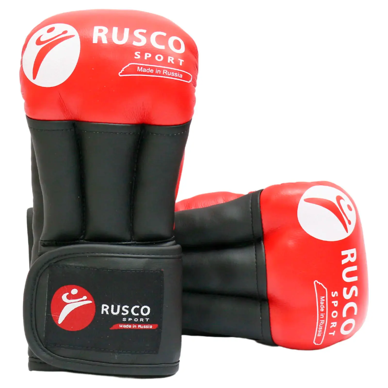 Перчатки для рукопашного боя Rusco Sport PRO, красный – фото