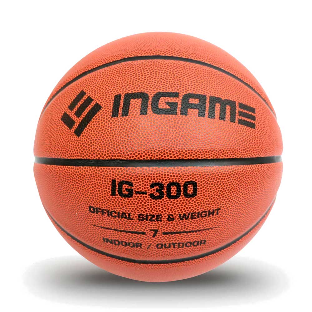 Мяч баскетбольный INGAME IG-300 №7, оранжевый в Краснодаре в магазине SportPanda Мяч баскетбольный INGAME IG-300 №7, оранжевый – фото