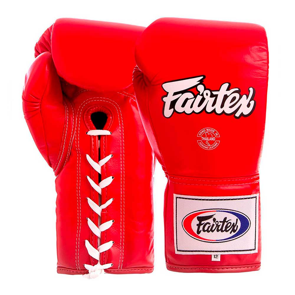 Боксерские перчатки Fairtex BGL6 PRO COMPETITION GLOVES, профессиональные, красный в Краснодаре в магазине SportPanda Боксерские перчатки Fairtex BGL6 PRO COMPETITION GLOVES, профессиональные, красный – фото