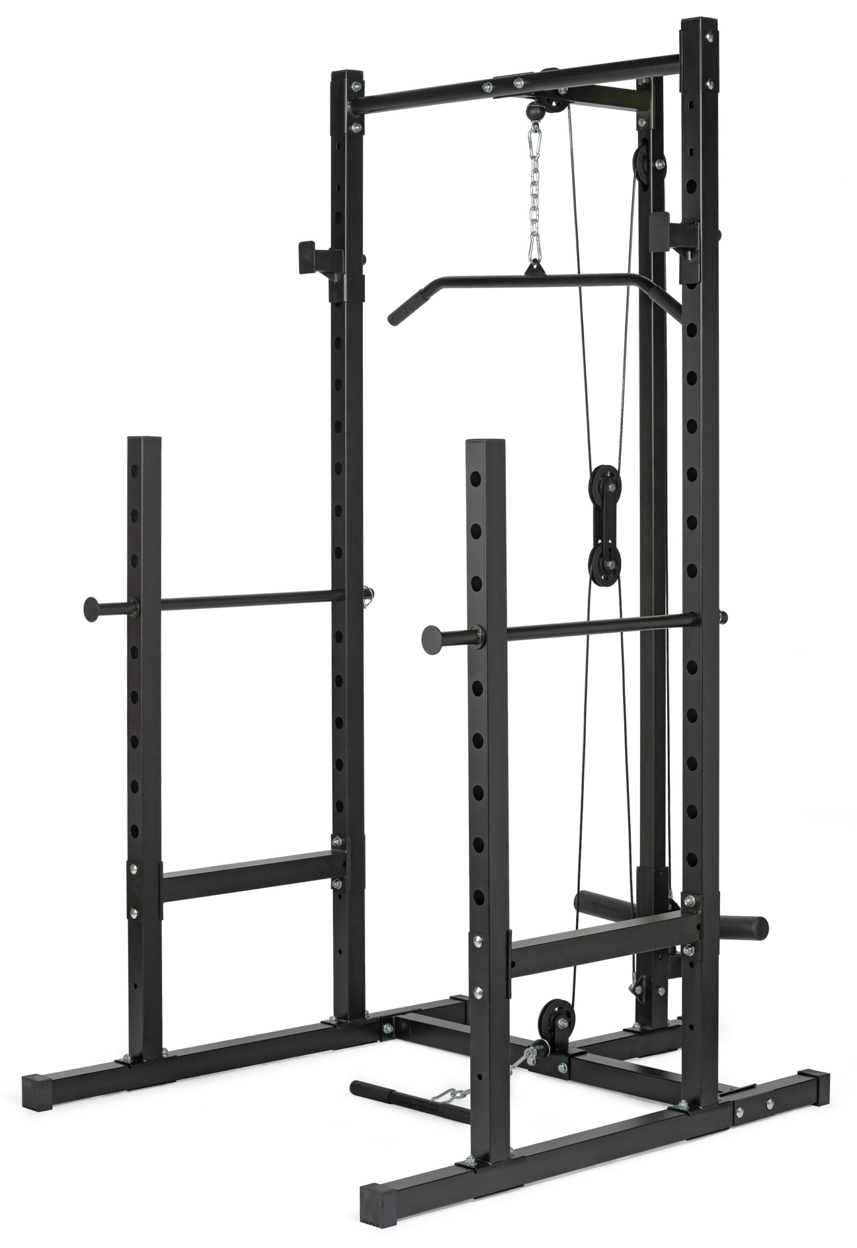 Стойка для полуприседаний с верхним и нижним блоком VictoryFit VF-B2017 в Краснодаре в магазине SportPanda Стойка для полуприседаний с верхним и нижним блоком VictoryFit VF-B2017 – фото