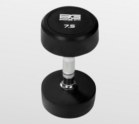 BRONZE GYM BG-PA-DB-R075 Гантель обрезиненная 7,5 кг в Краснодаре в магазине SportPanda BRONZE GYM BG-PA-DB-R075 Гантель обрезиненная 7,5 кг – фото