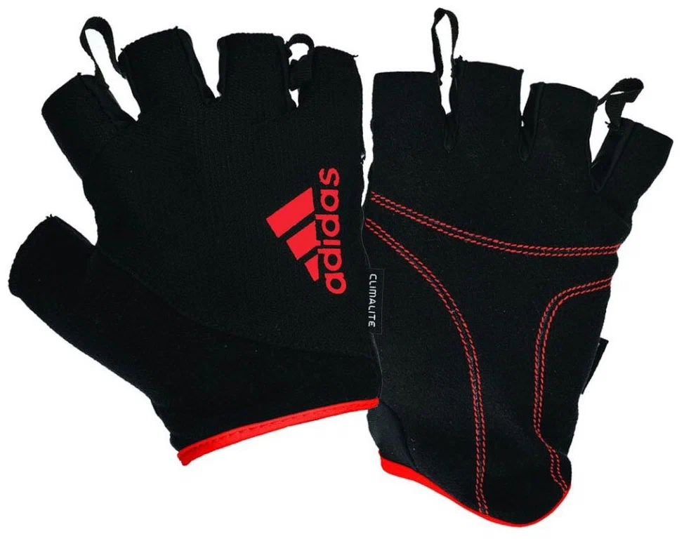Перчатки для фитнеса Adidas Essential Gloves ADGB-12324RD, женские, размер S, красный в Краснодаре в магазине SportPanda Перчатки для фитнеса Adidas Essential Gloves ADGB-12324RD, женские, размер S, красный – фото
