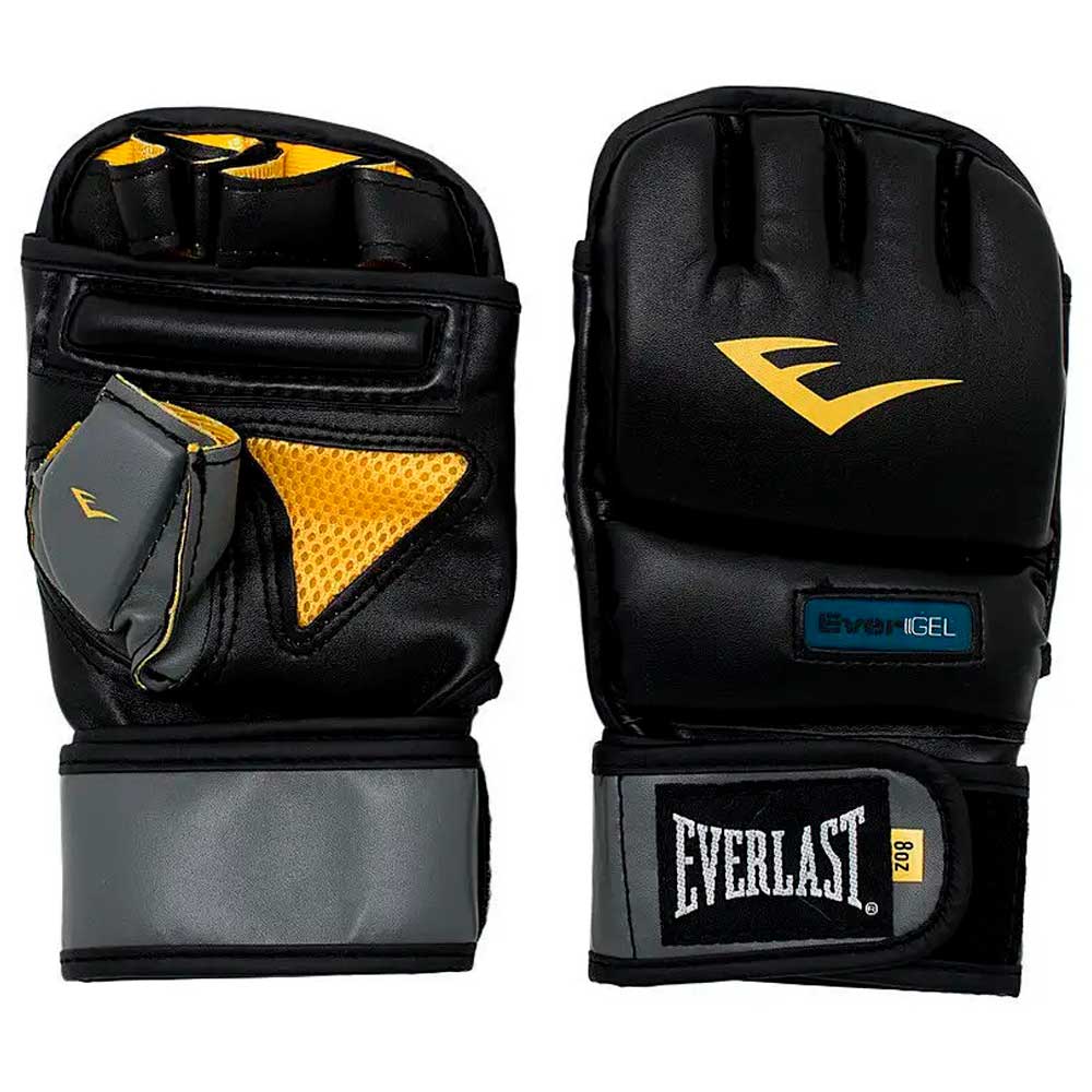 Снарядные перчатки Everlast PU GEL, чёрный в Краснодаре в магазине SportPanda Снарядные перчатки Everlast PU GEL, чёрный – фото