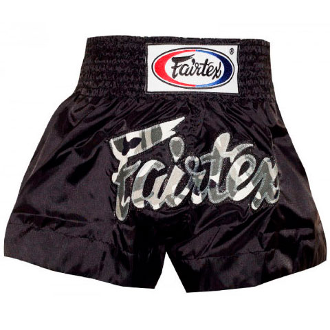 Шорты для тайского бокса Fairtex BS609, чёрный в Краснодаре в магазине SportPanda Шорты для тайского бокса Fairtex BS609, чёрный – фото