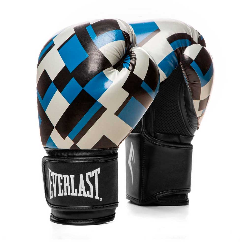 Боксерские перчатки Everlast Spark, тренировочные, тёмно-синий в Краснодаре в магазине SportPanda Боксерские перчатки Everlast Spark, тренировочные, тёмно-синий – фото