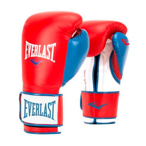 Боксерские перчатки Everlast Powerlock PU, тренировочные, красный в Краснодаре в магазине SportPanda Боксерские перчатки Everlast Powerlock PU, тренировочные, красный – фото