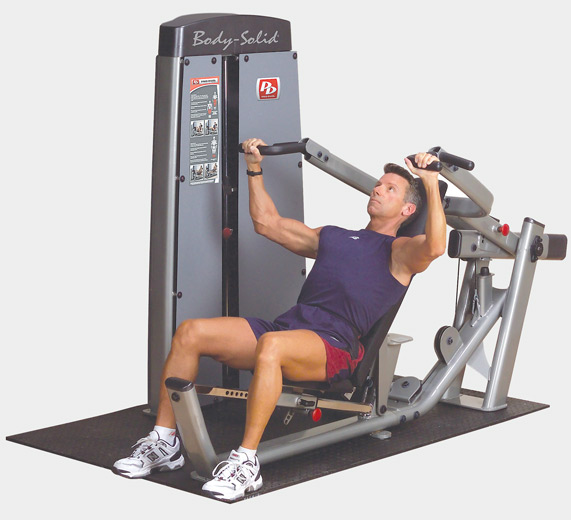 Жим от груди и плеч Body Solid ProDual DPRS-SF в Краснодаре в магазине SportPanda Жим от груди и плеч Body Solid ProDual DPRS-SF – фото