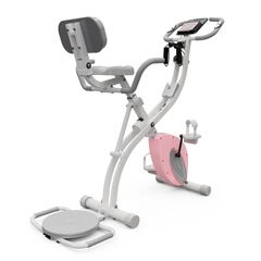 Велотренажер X-Bike DFC DavCreator Max PRO, бело-розовый в Краснодаре в магазине SportPanda Велотренажер X-Bike DFC DavCreator Max PRO, бело-розовый – фото