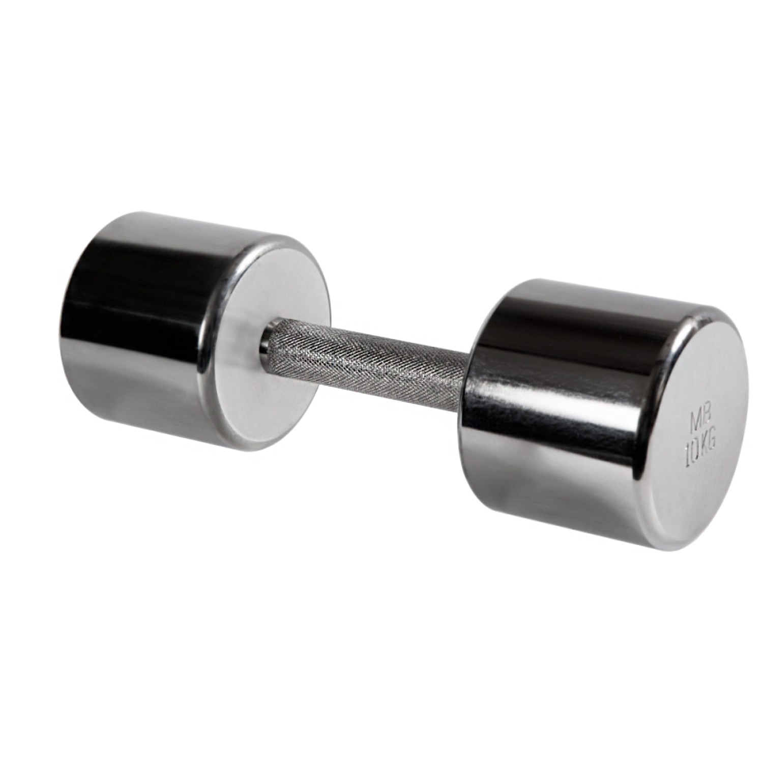 Гантель хромированная MB Barbell, 10 кг, пара в Краснодаре в магазине SportPanda Гантель хромированная MB Barbell, 10 кг, пара – фото