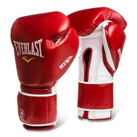 Боксерские перчатки Everlast MX Training, тренировочные, красный в Краснодаре в магазине SportPanda Боксерские перчатки Everlast MX Training, тренировочные, красный – фото