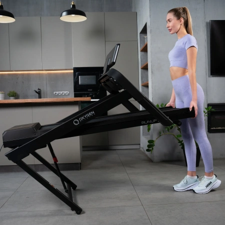 Беговая дорожка OXYGEN FITNESS RUNUP BEAT, электрическая, для дома в Краснодаре в магазине SportPanda Беговая дорожка OXYGEN FITNESS RUNUP BEAT, электрическая, для дома – фото