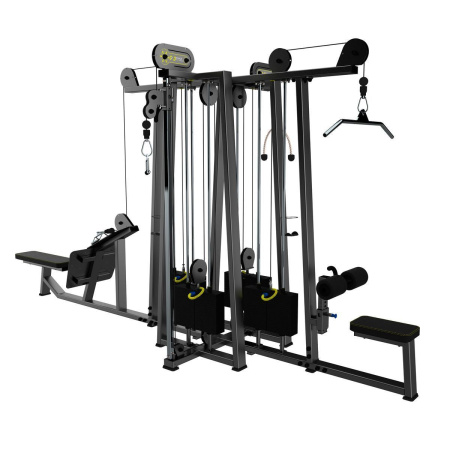 Мультистанция, 4-позиционная, стек 4х100 кг (Multistation) A-30644 – фото