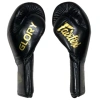 Перчатки для кикбоксинга Fairtex BGLG1 GLORY KICKBOXING, чёрный в Краснодаре в магазине SportPanda Перчатки для кикбоксинга Fairtex BGLG1 GLORY KICKBOXING, чёрный – фото