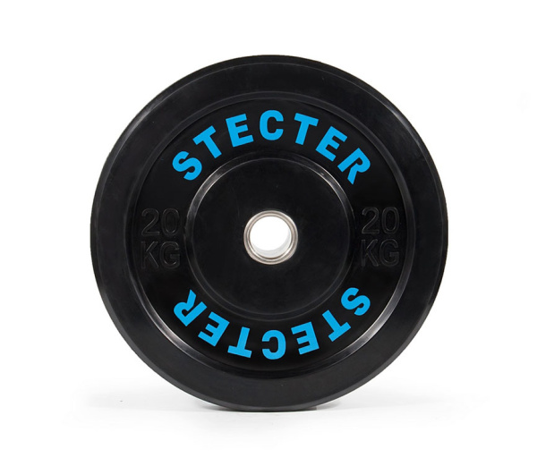 Диск каучуковый STECTER, 20 кг в Краснодаре в магазине SportPanda Диск каучуковый STECTER, 20 кг – фото