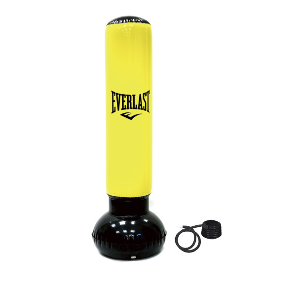 Надувной боксерский мешок Everlast Power Tower, 160 см, жёлтый в Краснодаре в магазине SportPanda Надувной боксерский мешок Everlast Power Tower, 160 см, жёлтый – фото