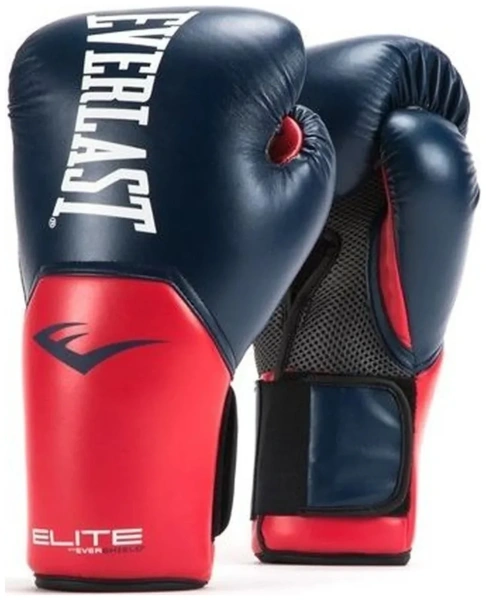 Боксерские перчатки Everlast Elite ProStyle, тренировочные, сине-красный в Краснодаре в магазине SportPanda Боксерские перчатки Everlast Elite ProStyle, тренировочные, сине-красный – фото