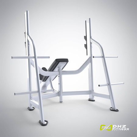 Скамья-стойка для жима под углом вверх E-7042 (Olympic Bench Incline) в Краснодаре в магазине SportPanda Скамья-стойка для жима под углом вверх E-7042 (Olympic Bench Incline) – фото