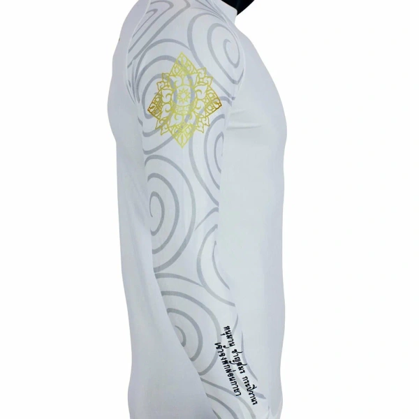 Рашгард с длинным рукавом Fairtex RG7 HANUMAN, белый – фото