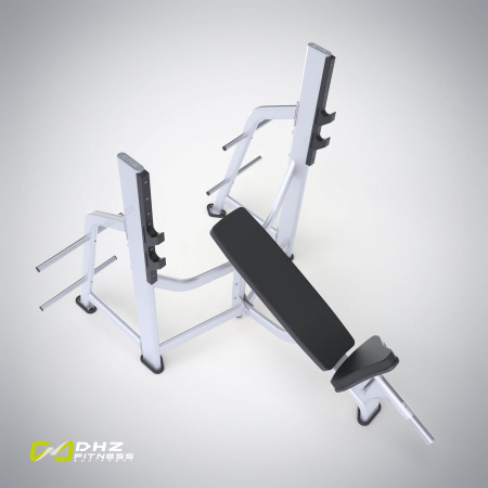 Скамья-стойка для жима под углом вверх E-7042 (Olympic Bench Incline) в Краснодаре в магазине SportPanda Скамья-стойка для жима под углом вверх E-7042 (Olympic Bench Incline) – фото