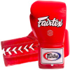 Боксерские перчатки Fairtex BGL6 PRO COMPETITION GLOVES, профессиональные, красный в Краснодаре в магазине SportPanda Боксерские перчатки Fairtex BGL6 PRO COMPETITION GLOVES, профессиональные, красный – фото