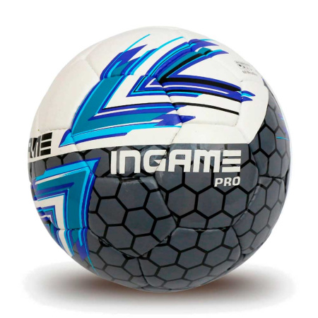 Мяч футбольный INGAME PRO IFB-115, №5, сине-чёрный в Краснодаре в магазине SportPanda Мяч футбольный INGAME PRO IFB-115, №5, сине-чёрный – фото